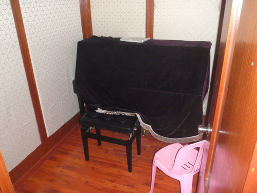 One of four, private music rooms.